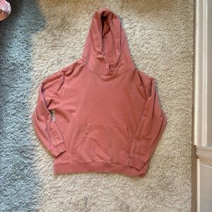 Women's Relaxed Fit Hoodie - Dusty Rose